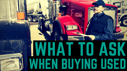 Buying a used commercial truck